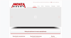 Desktop Screenshot of monzadachy.pl
