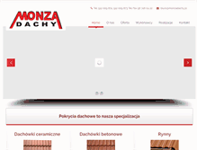 Tablet Screenshot of monzadachy.pl